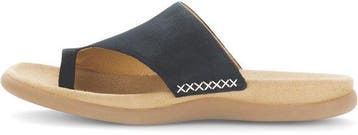 Gabor Dames Slippers - donkerblauw Maat 39 (Damesschoenen), Verzenden, Nieuw