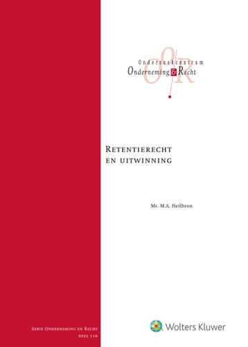 Retentierecht en uitwinning 9789013153439 M.A. Heilbron, Boeken, Verzenden, Zo goed als nieuw, M.A. Heilbron