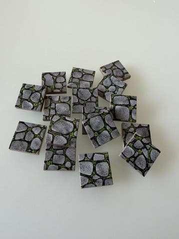 Lego Stenen - Lego uniek beprinte 2x2 tegels pad 100 stuks, Nieuw