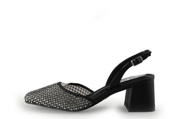 Steve Madden Slingbacks in maat 38½ Zwart, Verzenden, Zwart, Steve Madden, Zo goed als nieuw