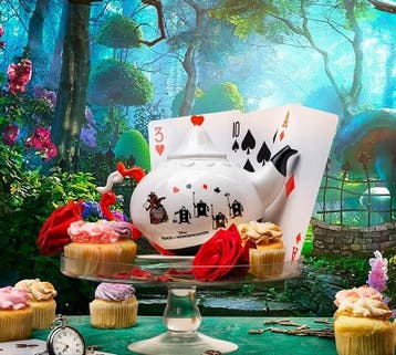 Disney Alice in Wonderland Queen of Hearts Theepot, Verzamelen, Ophalen of Verzenden, Nieuw
