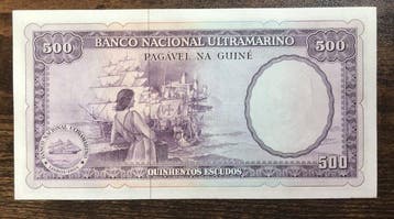 Guinée portugaise. - 500 Escudos - 1971 - Pick 46a (Sans