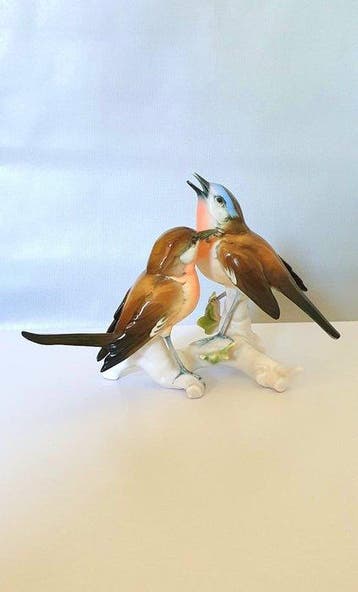Karl Ens, Volkstedt - Beeldje - Karl Ens Volkstedt, Vögel