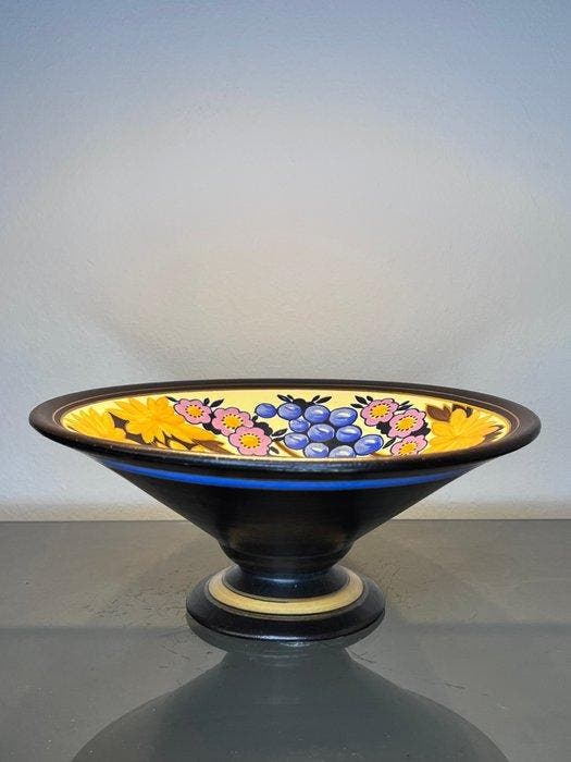 Vide-poche - Keramis Boch - Decor : D.2845 - België - Snit, Antiquités & Art, Antiquités | Verre & Cristal