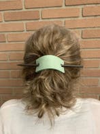 Lederen Haar pin /haar speld. 19 verschillende kleuren, Ophalen of Verzenden