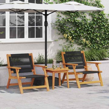 Acacia Tuin Relax Stoelen | Retour Deal | Sla nu toe, Tuin en Terras, Verzenden, Zo goed als nieuw, Hout