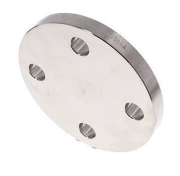 Flasque Aveugle DN200-PN10 Acier Inoxydable 1.4571 DIN 2527, Verzenden