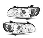 Phares Pour Opel Omega 94-99 Angel Eyes Fond Chromé, Autos : Pièces & Accessoires, Verzenden