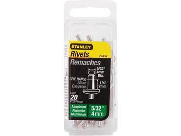 Veiling - 5x Stanley Popnagels 3X12mm 15 stuks