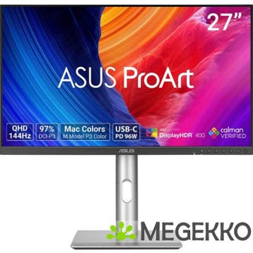 ASUS ProArt PA278CGRV 27  Wide Quad HD 144Hz IPS Gaming, Verzenden, Nieuw