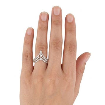Ring - 14 karaat Geel goud - 0.49ct. tw. Diamant, Nieuw