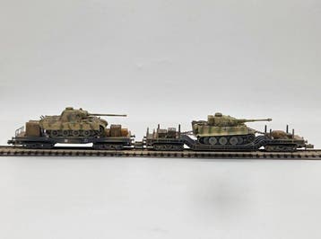Roco, Arnold N - Model treinwagon (2) - Tiger Panzer S33 en, Nieuw