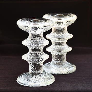 Iittala - Timo Sarpaneva - Chandelier festif (2) - Cristal, Antiek en Kunst