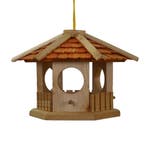 Voederhuis Turijn oranje, Jardin & Terrasse, Maisons & Bains d'oiseaux, Verzenden