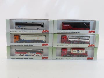 AWM H0, 1:87 - 7566.01/71740/73410/73472/74935/74955 -