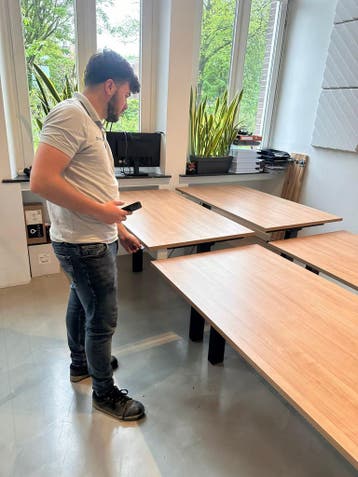 Ahrend Duo Zit Sta Bureau Elektrisch - Duo Werkplek, Verzenden