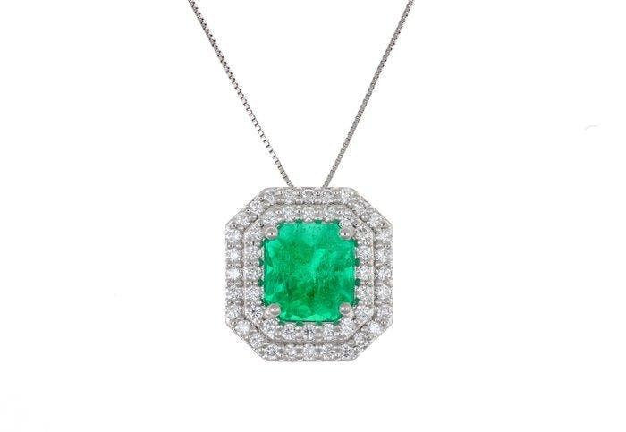 Sans prix de réserve - Collier avec pendentif - 18 carats Or, Handtassen en Accessoires, Antieke sieraden