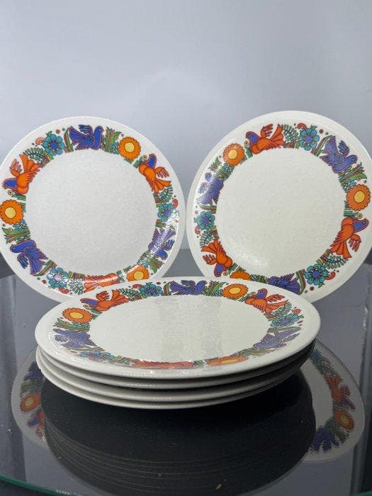 Villeroy & Boch - Christine Reuter - Bord (6) - Acapulco -, Antiquités & Art, Antiquités | Meubles | Tables