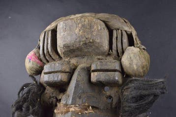 Guéré ceremoniële masker - Ivoorkust, Antiek en Kunst