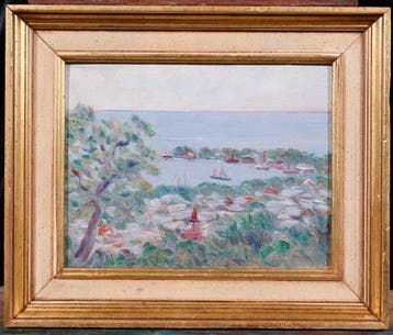Ferdinand Dubreuil (1894-1972) - Côte-dAzur, seaside