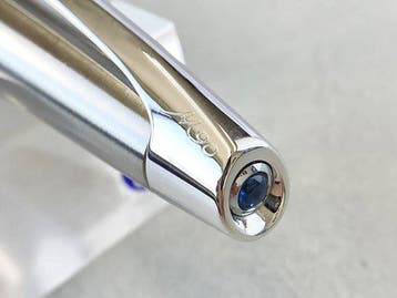 Pilot - MYU 90 M90 Blue Spinel Stainless Steel Silver, Nieuw