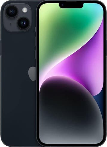 Apple iPhone 14 Plus 256GB Zwart met GARANTIE & verzending, Ophalen of Verzenden, Zo goed als nieuw