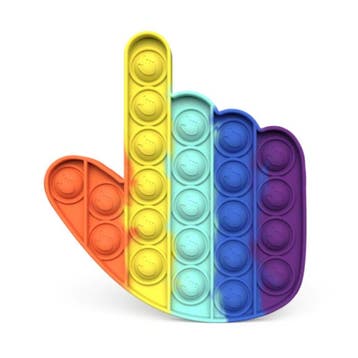 Pop It - Fidget Anti Stress Speelgoed Bubble Toy Siliconen, Verzenden
