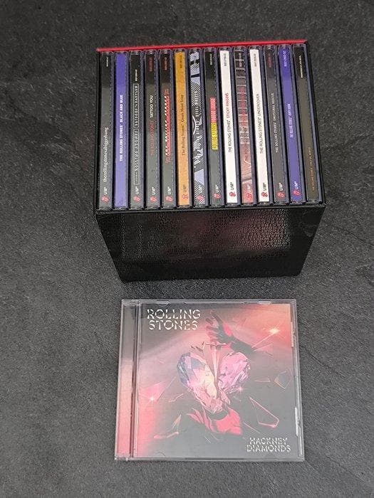De Rolling Stones - Special 14xCD USA Made Box Set (box spec, CD & DVD, Vinyles Singles