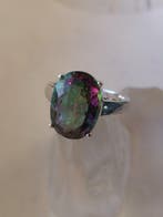 Argent, Mystic Quartz - Bague - Style Art déco