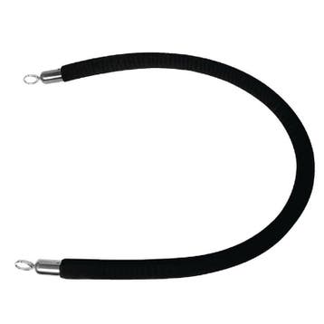 Afzetkoord zwart | Polyester en zink | 150(l) x 3,2(Ø)cm, Verzenden, Nieuw in verpakking