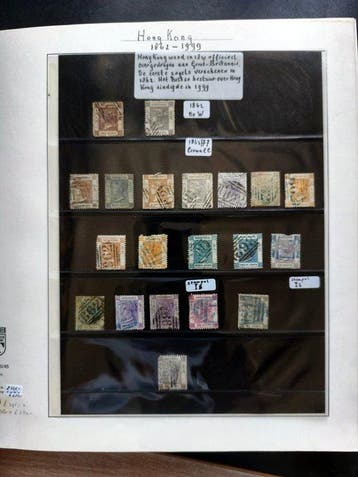 Hong Kong - (3476) Timbres Hongkong un lot belle ensemble, Gestempeld