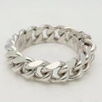 D. van der Scheer. .835/1000 Zilver - Schakelarmband