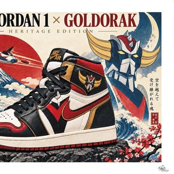 SKE - Heritage Edition - Air Jordan X Goldorak
