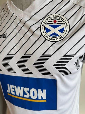 Ayr United FC - Championnat écossais - 2022 - Maillot de