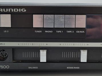 Grundig - V 7500 Slimline Solid state geïntegreerde, Nieuw