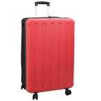 vidaXL Koffer met slot Rood 50 x 30 x 76 cm ABS Kunststof, Handtassen en Accessoires, Koffers, Verzenden, Nieuw