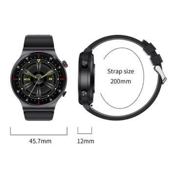 Smartwatch met Hartmonitor en Zuurstofmeter - Sport Health, Verzenden, Nieuw, Lige