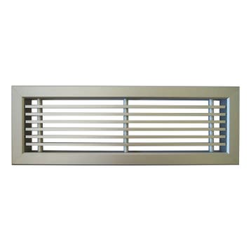 Vloerrooster 350 x 100 mm - LUXE LIJN - aluminium, Verzenden, Nieuw