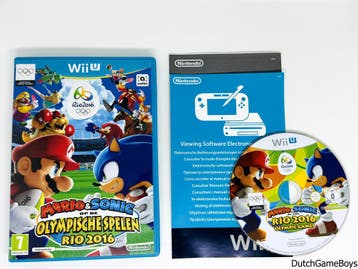 Nintendo Wii U - Mario & Sonic Op De Olympische Spelen - Rio, Verzenden, Gebruikt