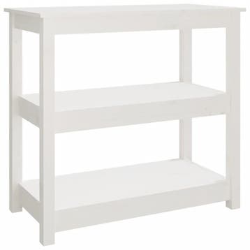 Directe opruimdeal: witte wandtafel (80x40x74cm). Snel be..., Huis en Inrichting, 50 tot 100 cm, Verzenden, Zo goed als nieuw