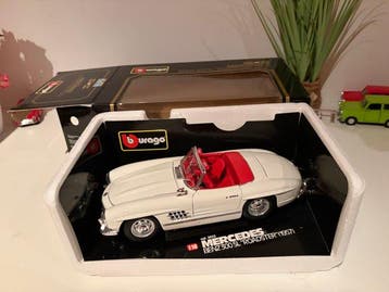 Bburago 1:18 - Modelauto - Mercedes Benz 300 SL Roadster