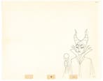 Walt Disney - Maleficent-animatie-tekening - Sleeping Beauty, Nieuw