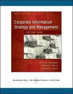 Corporate Information Strategy and Management 9780071263191, Verzenden, Lynda Applegate