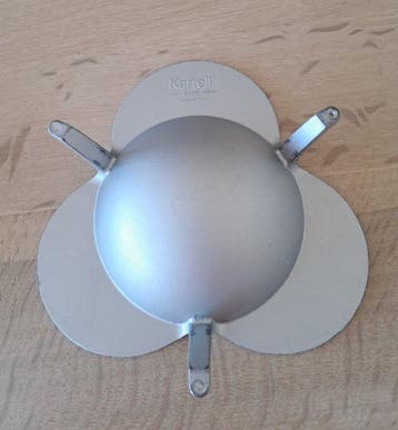 Kartell - Enzo Mari - Asbak - clino - Aluminium