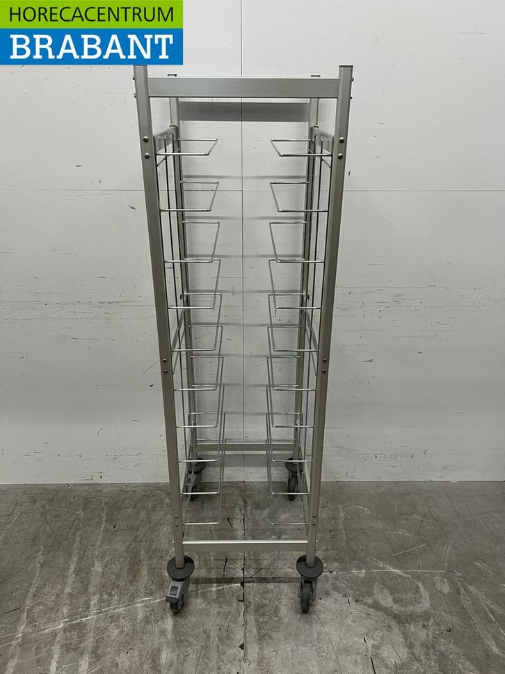 Italmodular Regaalwagen 1/1 GN &amp; 60/40 cm Verrijdbaar, Zakelijke goederen, Horeca | Meubilair en Inrichting, Ophalen of Verzenden