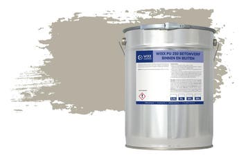 Wixx PU 250 Betonverf Buiten en Binnen RAL 7032 |, Doe-het-zelf en Bouw, Verzenden, Nieuw