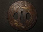 Daito Houou Phoenix Tsuba : C5-555 - fer forgé - Japon -