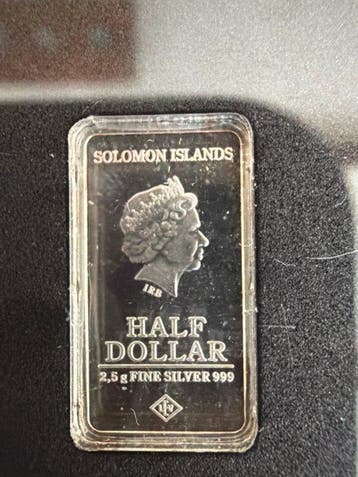 Îles Salomon. 1/2 Dollar 2014 - Freiheitsstatue Liberty USA