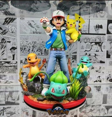 Legendary Collectibles - Beeldje - Ash et Pikachu avec