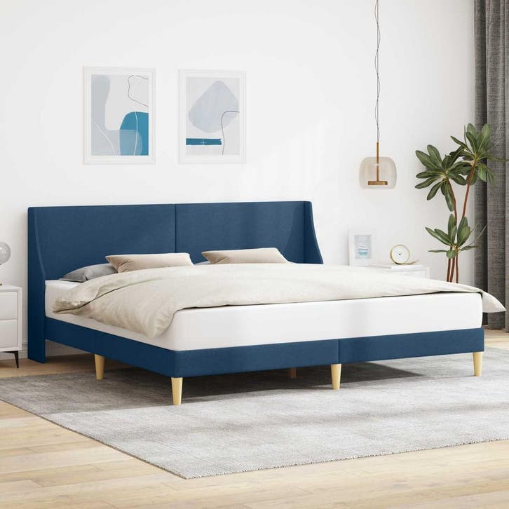 vidaXL Bedframe met hoofdeinde verbindingplaat, Huis en Inrichting, Slaapkamer | Bedden, Nieuw, Verzenden